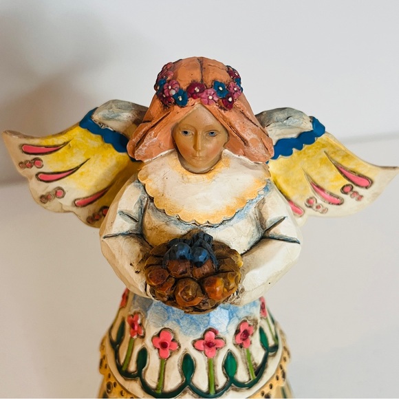 VTG 2002 Jim Shore Heartwood Creek for Enesco Angel of Love Figurine #F108924 - Picture 2 of 10